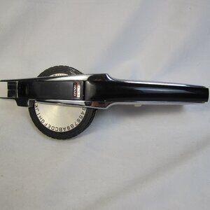 Vintage DYMO 1570 Chrome Embossing Label Maker - No Tape